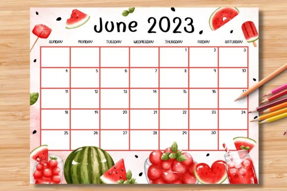 Download Editable/Fillable June 2023 Calendar - 2023 Collection