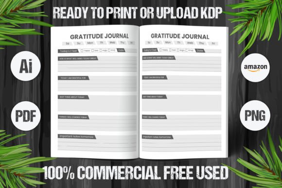 Download Gratitude Journal 2023 KDP Interior V 9 - 2023 Collection