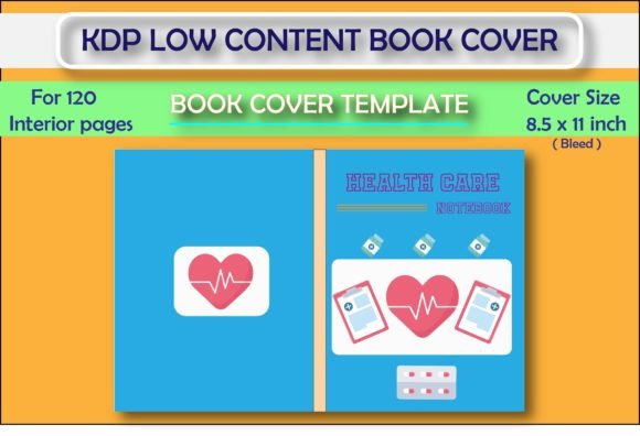 Download Health Care Notebook for KDP Low Content - Health Collection