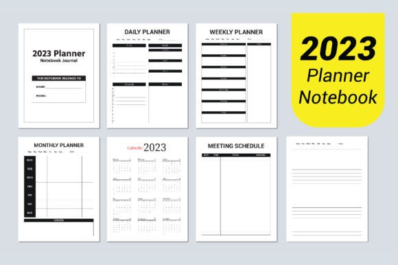 Download 2023 Planner Notebook Interior Journal - 2023 Collection