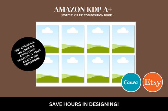 Download Amazon KDP a+ Canva Mockup - Premium Bundle