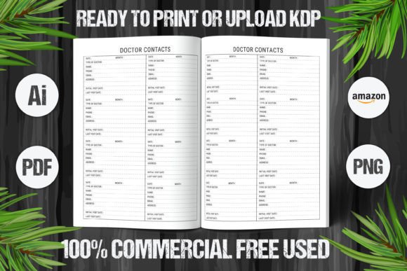 Download Doctor Contacts Book 2023 KDP Interior 1 - 2023 Collection